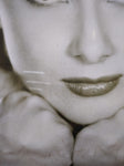 Vtg Actress Audrey Hepburn Photograph Poster 33" x 22" Pyramid International