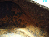 Vtg Primitive Heavy Cast Iron Tea Kettle Pot Swivel Lid Rustic Farmhouse