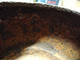 Vtg Primitive Heavy Cast Iron Tea Kettle Pot Swivel Lid Rustic Farmhouse