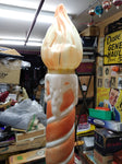 Vtg Empire? Christmas Holiday Outdoor Blow Mold Yard Decor Candle Lighted 36"+