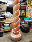 Vtg Empire? Christmas Holiday Outdoor Blow Mold Yard Decor Candle Lighted 36"+
