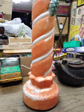 Vtg Empire? Christmas Holiday Outdoor Blow Mold Yard Decor Candle Lighted 36"+