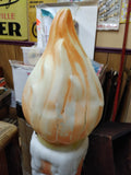 Vtg Empire? Christmas Holiday Outdoor Blow Mold Yard Decor Candle Lighted 36"+