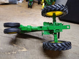 Vtg ERTL John Deere Diecast Metal Farm Tractor Model 420 Steering Works USA!