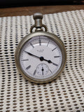 Vtg Antique 1900 Elgin Grade 208 Pocket Watch 18s 7J Good Balance Wheel Repair