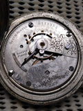 Vtg Antique 1900 Elgin Grade 208 Pocket Watch 18s 7J Good Balance Wheel Repair