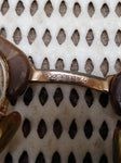 Vtg AO American Optical Art Deco Ladies 12K Gold Filled Cats Eye Glasses w/Case!