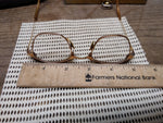 Vtg AO American Optical Art Deco Ladies 12K Gold Filled Cats Eye Glasses w/Case!