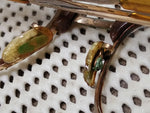 Vtg AO American Optical Art Deco Ladies 12K Gold Filled Cats Eye Glasses w/Case!