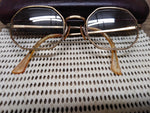 Vtg Art Craft 1/20 12K Gold Filled Octagonal Wire Frame Eye Glasses Good Shape!