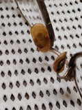 Vtg Art Craft 1/20 12K Gold Filled Octagonal Wire Frame Eye Glasses Good Shape!