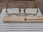 Vtg Art Craft 1/20 12K Gold Filled Octagonal Wire Frame Eye Glasses Good Shape!