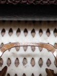 Vtg S/C 1/10 12K Gold Filled Half Frame Wire Rim Eye Glasses Good Shape!