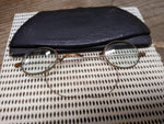 Vtg Antique Civil War Era Wire Oval Rim Eye Glasses w/Case Restoration Parts Lot