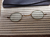 Vtg Antique Civil War Era Wire Oval Rim Eye Glasses w/Case Restoration Parts Lot