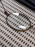 Vtg Antique Civil War Era Wire Oval Rim Eye Glasses w/Case Restoration Parts Lot