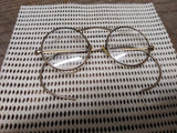 Vtg Gold Filled Wire Rim Round Lens Hippy John Lennon Style Eye Glasses