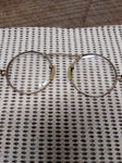 Vtg Gold Filled Wire Rim Round Lens Hippy John Lennon Style Eye Glasses