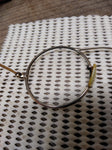 Vtg Gold Filled Wire Rim Round Lens Hippy John Lennon Style Eye Glasses