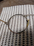 Vtg Gold Filled Wire Rim Round Lens Hippy John Lennon Style Eye Glasses