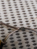 Vtg Gold Filled Wire Rim Round Lens Hippy John Lennon Style Eye Glasses