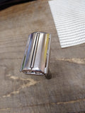Vtg Gillette 1966 L4 Slim Adjustable TTO DE Safety Razor in Good Shape!