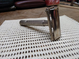 Vtg Gillette 1961 G2 Flare Tip TTO DE Safety Razor in Good Shape!
