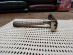 Vtg Gillette 1961 G2 Flare Tip TTO DE Safety Razor in Good Shape!