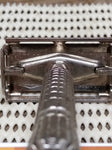 Vtg Gillette 1961 G2 Flare Tip TTO DE Safety Razor in Good Shape!