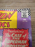 Vtg 1967 DC Action Comics Feb No 346 The Case Of The Superman Imposter