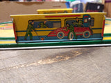 Vtg 1950's Automatic Toy Co Auto Speedway Tin Lithograph Race Track Partial Box