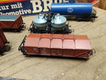 Vtg HO Scale PIKO BR95 Locomotive Freight Train Set 5 Cars Germany w/Box Works!!