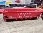Vtg HO Bachmann Santa Fe Locomotive Diesel Express Train Set 3 Cars w/Box Works!
