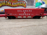 Vtg HO Bachmann Santa Fe Locomotive Diesel Express Train Set 3 Cars w/Box Works!