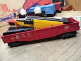 Vtg O Gauge Lionel Texas Special Train Set 5 Cars Airplane 1055 Loco Works w/Box