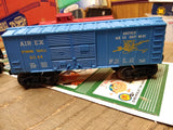 Vtg O Gauge Lionel Texas Special Train Set 5 Cars Airplane 1055 Loco Works w/Box