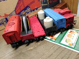 Vtg O Gauge Lionel Texas Special Train Set 5 Cars Airplane 1055 Loco Works w/Box