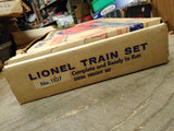 Vtg O Gauge Lionel Texas Special Train Set 5 Cars Airplane 1055 Loco Works w/Box