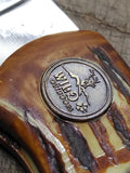 Vtg 2 Piece Pocket Knife Lot Wild Outdoors Brown Bear + Fury Eagle Figural