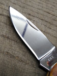 Vtg 2 Piece Pocket Knife Lot Wild Outdoors Brown Bear + Fury Eagle Figural