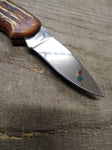 Vtg 2 Piece Pocket Knife Lot Wild Outdoors Brown Bear + Fury Eagle Figural