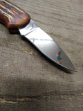 Vtg 2 Piece Pocket Knife Lot Wild Outdoors Brown Bear + Fury Eagle Figural