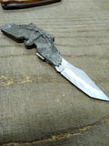 Vtg 2 Piece Pocket Knife Lot Wild Outdoors Brown Bear + Fury Eagle Figural