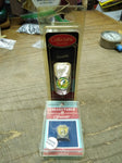 Vtg 2 Pc Pewter Souvenir Thimble Lot Idaho Syringa Mt Blue Bird Lincoln Memorial