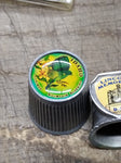 Vtg 2 Pc Pewter Souvenir Thimble Lot Idaho Syringa Mt Blue Bird Lincoln Memorial