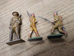 Vtg 3 Piece Barclay Manoil WWI Painted Toy Lead Soldier Lot