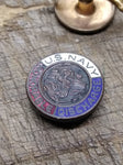 Vtg 8 Pc Lapel Hat Pin Lot 32 Masonic Navy Honorable Discharge I Want You Army++