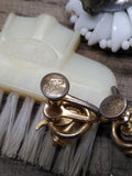 Vtg Jewelry Lot Rhinestone Brooches Alice Caviness Marvella Milk Glass Earrings