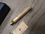 Vtg Gillette Gold Tech Safety Razor w/Original Case and Paper Label Good Shape!