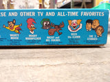 Vtg 1961 Kenner's Give A Show Projector Slides 6 Shows Woody Woodpecker Nice Box
